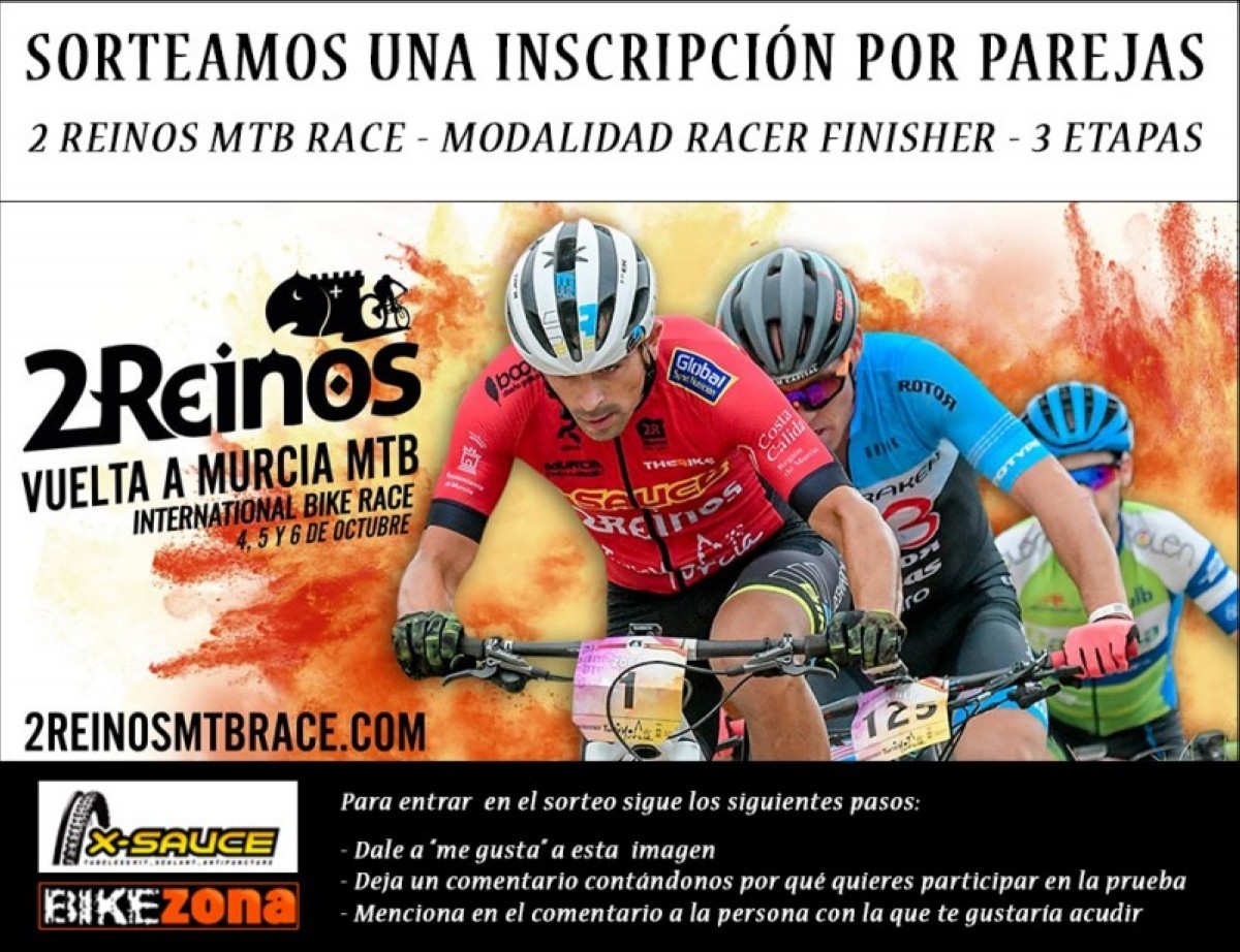 Hazte con una inscripción gratis para la 2 Reinos Vuelta a Murcia MTB