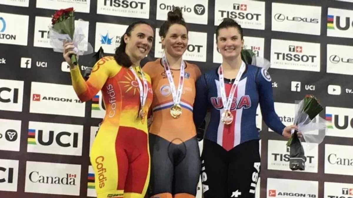 Helena Casas conquista la plata en el Keirin de Milton