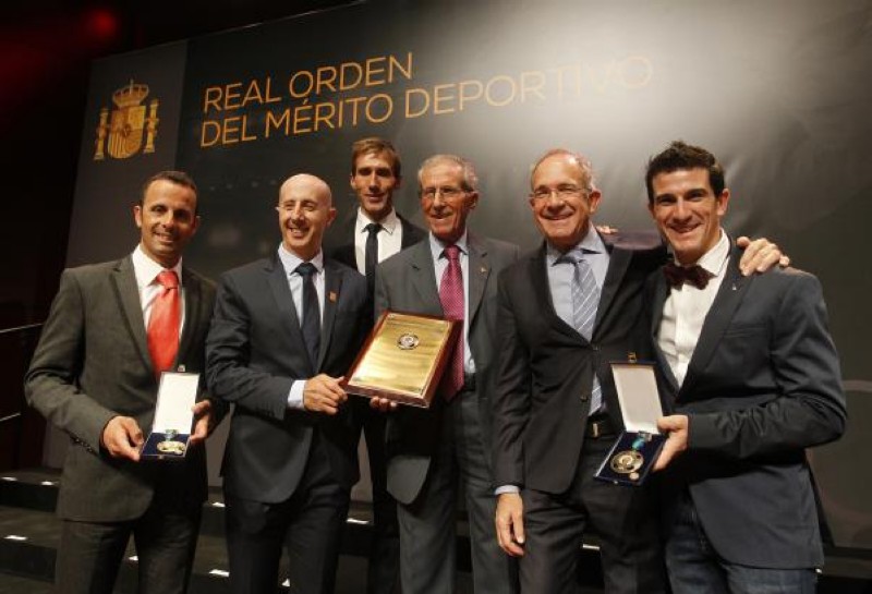 Hermida, Coloma y Lastras medallas de la Real Orden del Mérito Deportivo