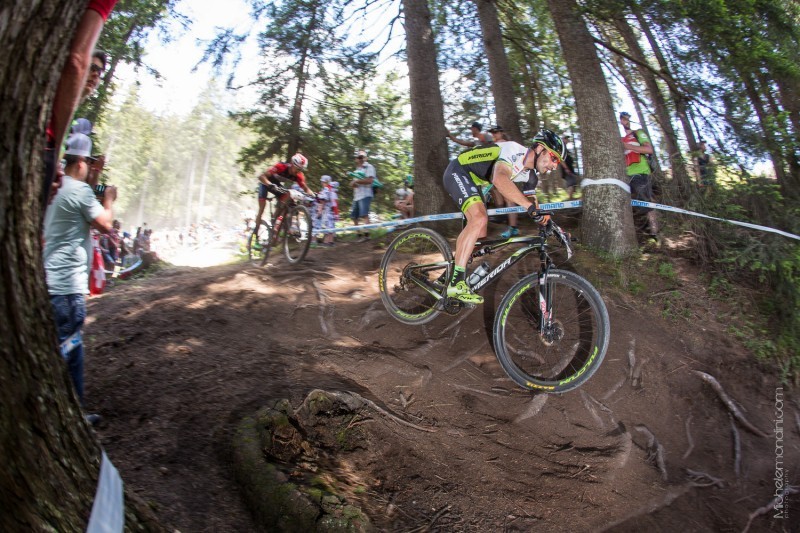 Hermida no pudo terminar en Lenzerheide