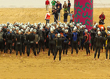 Campeones vascos de Triatlon por equipos