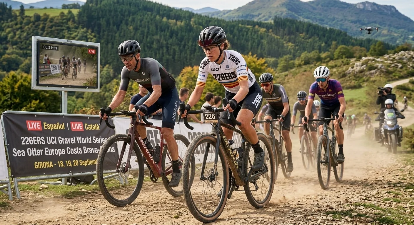 Horarios y canales confirmados para ver online la UCI Gravel World Series Sea Otter Europe 2026