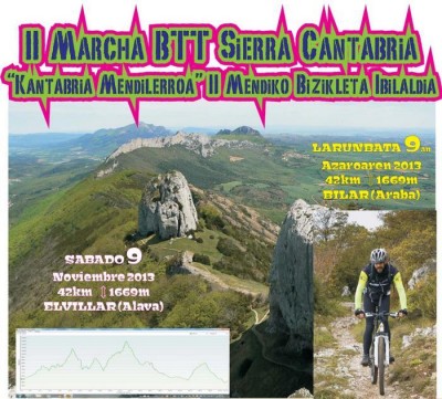 II Marcha BTT Sierra Cantabria