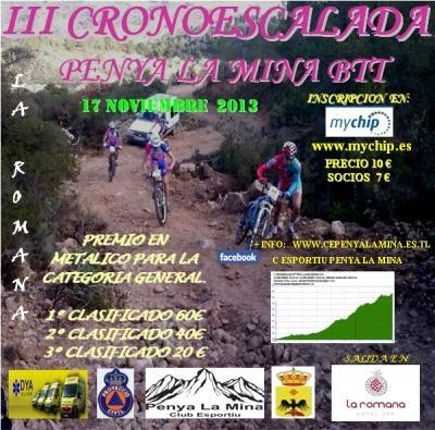 III Crono-escalada BTT Penya La Mina
