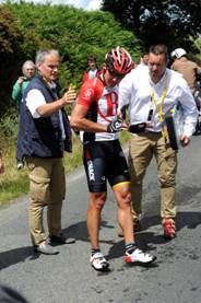Tour de Francia: Yaroslav Popovych también dice adios