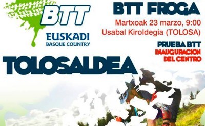 Inauguración del nuevo centro BTT Tolosaldea