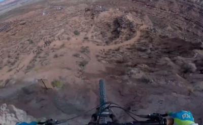 Increíble descenso en el RedBull Rampage desde cámara subjetiva