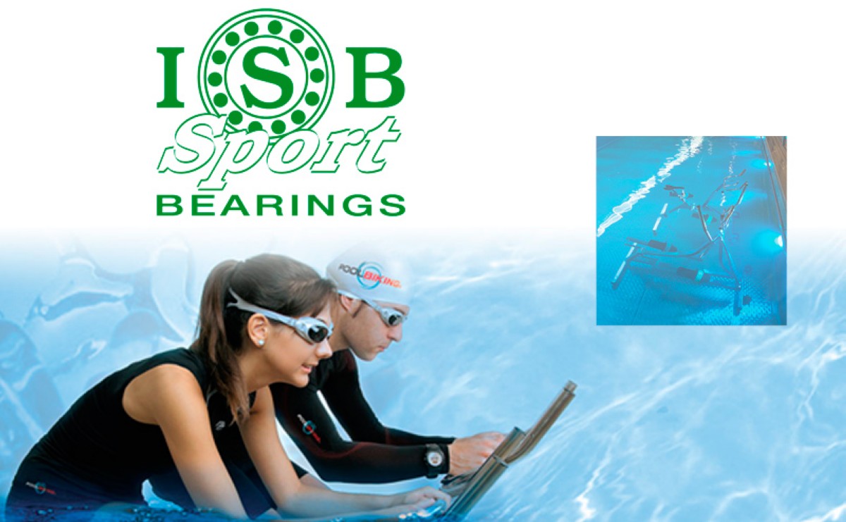 ISB Sport y Poolbiking: La fiabilidad de los ISB rondamientos también bajo el agua