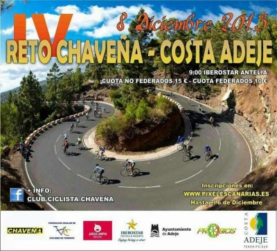 IV Reto Chaveña - Costa Adeje este fin de semana