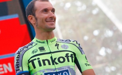 Ivan Basso cuelga la bicicleta