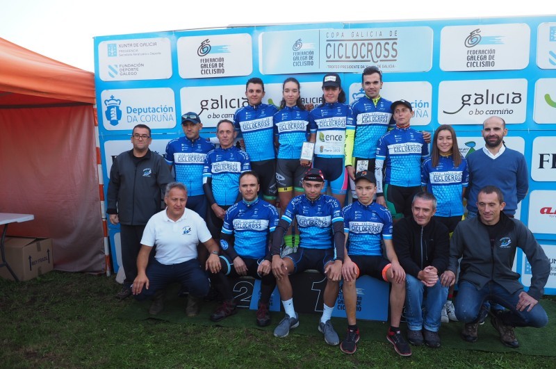 Iván Feijoo e Irene Trabazo primeros ganadores en la Copa Galicia de Ciclocross