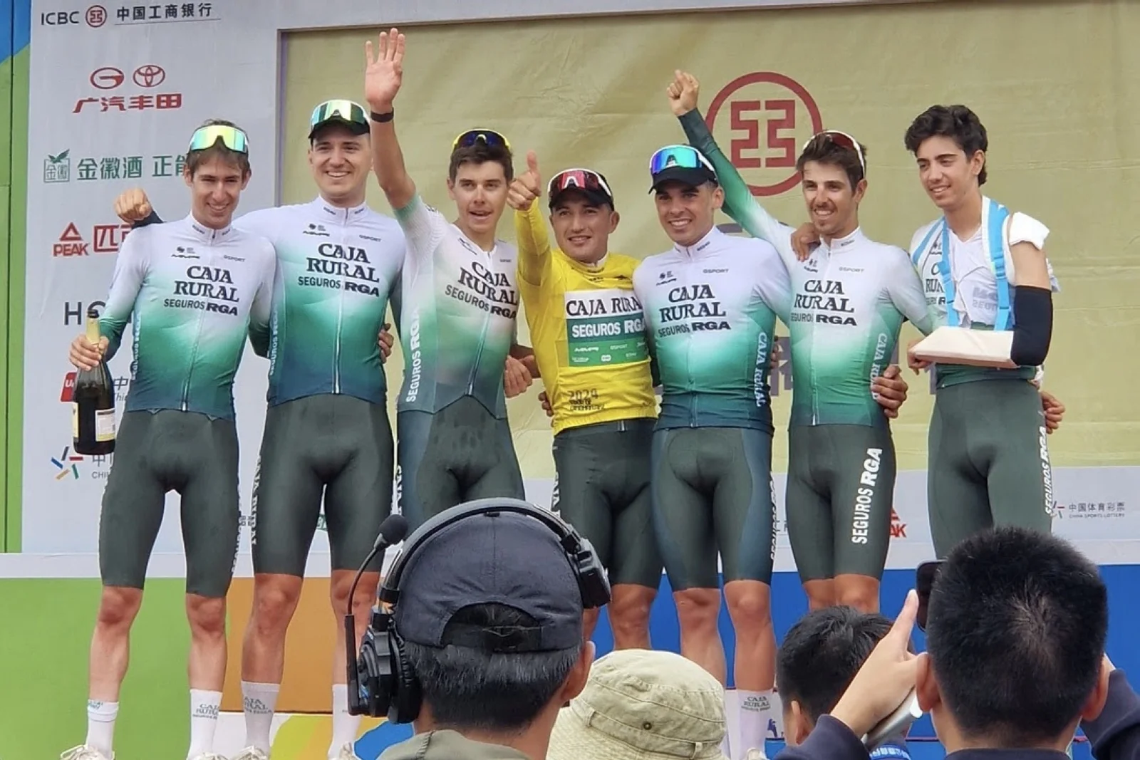 Jefferson Cepeda ratifica su victoria en la general del Tour of Qinghai Lake