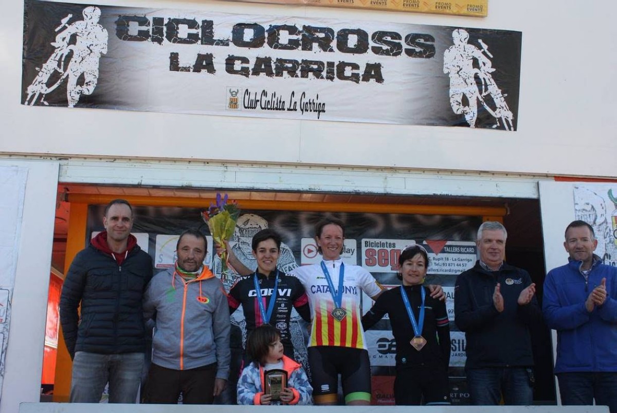 Jofre Cullell y Veerle Cleiren se proclaman campeones de Catalunya de ciclocross