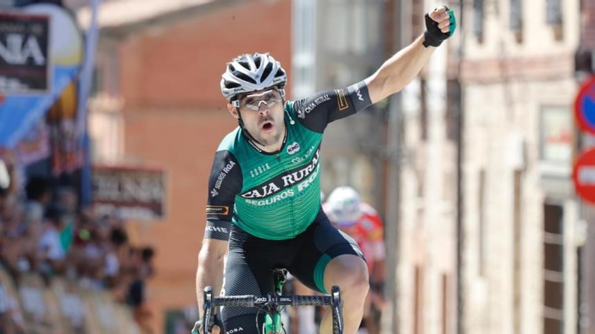 Jon Aberasturi se impone en la 2ª etapa de la Vuelta a Burgos