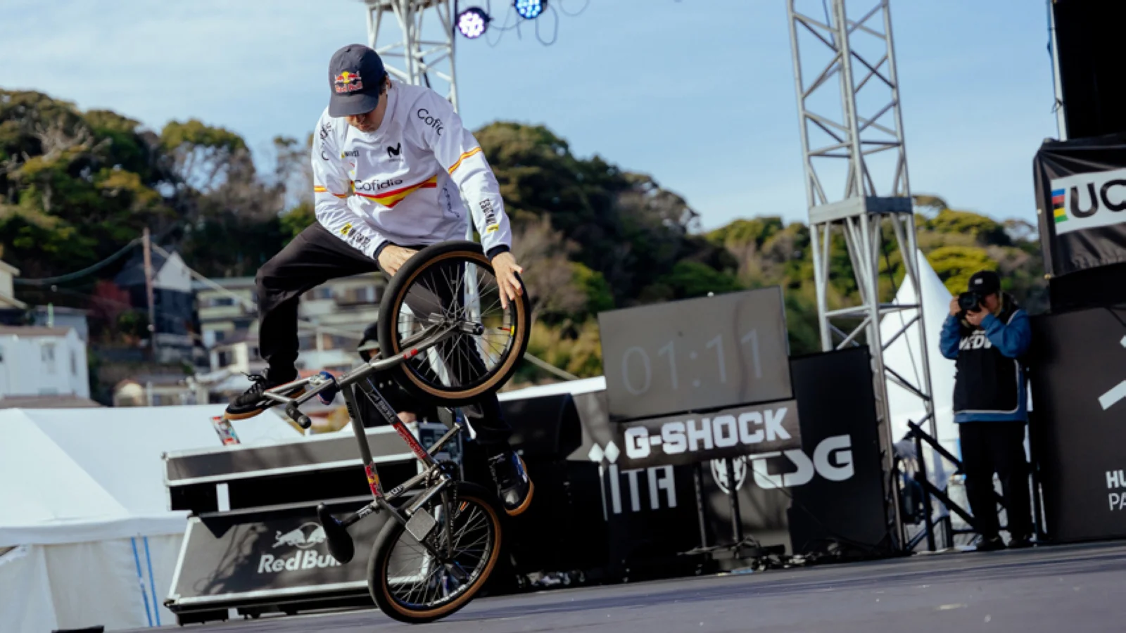 Jorge Viki Gómez, sexto en la Copa del Mundo de BMX Flatland de Enoshima