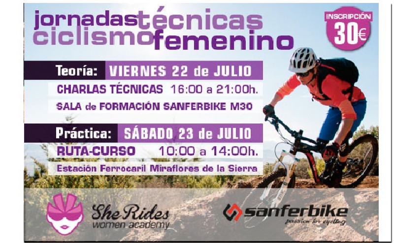 Jornadas técnicas de ciclismo femenino en Madrid