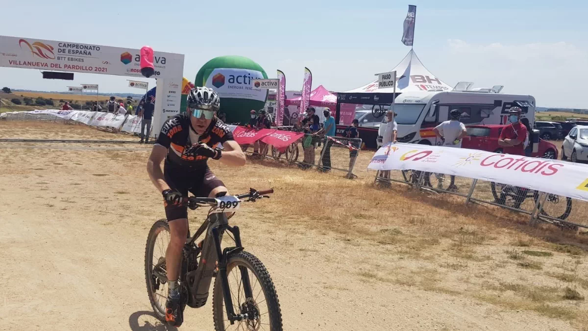 José Antonio Díez Arriola cuarto en el campeonato de España de E-MTB nos cuenta su experiencia