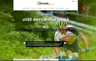 José Antonio Hermida estrena página web