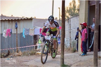 Jose Antonio Hermida se prueba antes de la Cape Epic