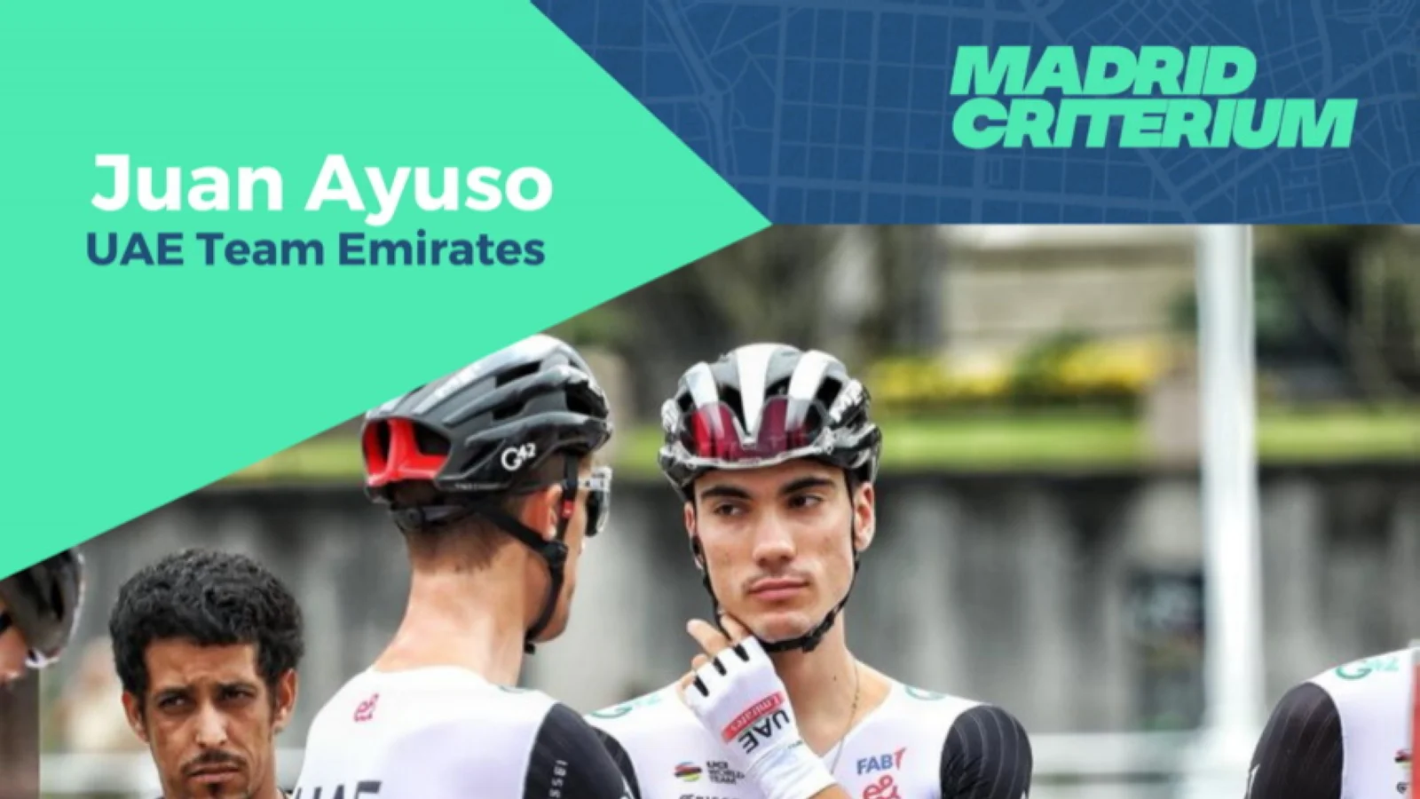 Juan Ayuso, Marc Soler y Juanpe López formarán parte del pelotón en Madrid Criterium