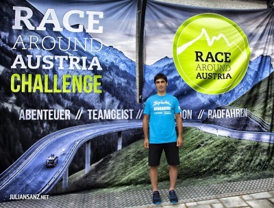 Julian Sanz participa desde mañana en la  Race Around Austria