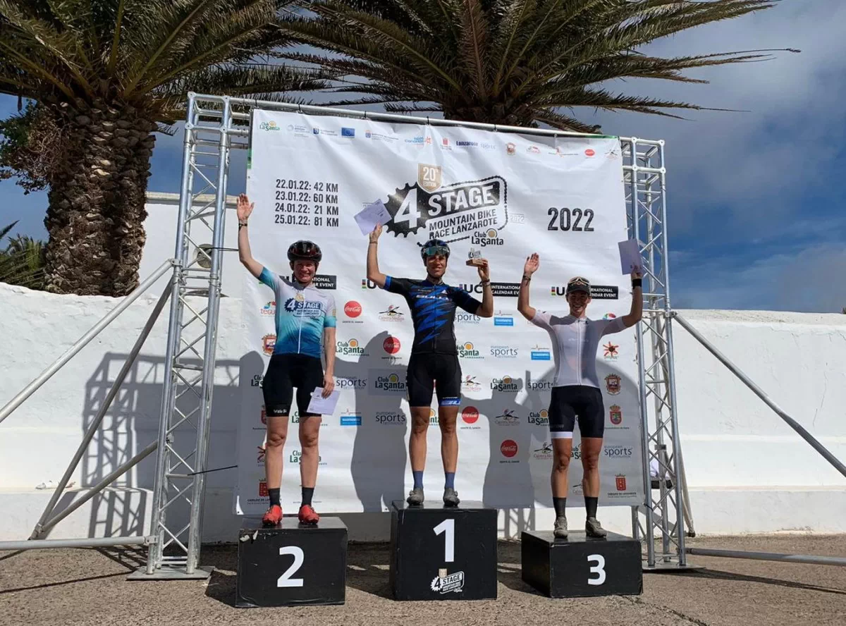 Karl Markt e Irina Luetzelschwab dominan la crono en la 4 Stage MTB Race Lanzarote