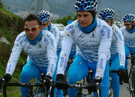 Primera carrera del Xacobeo en Italia