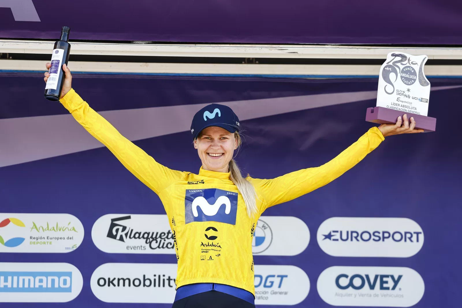 Katrine Aalerud ganadora final de la Vuelta a Andalucía femenina