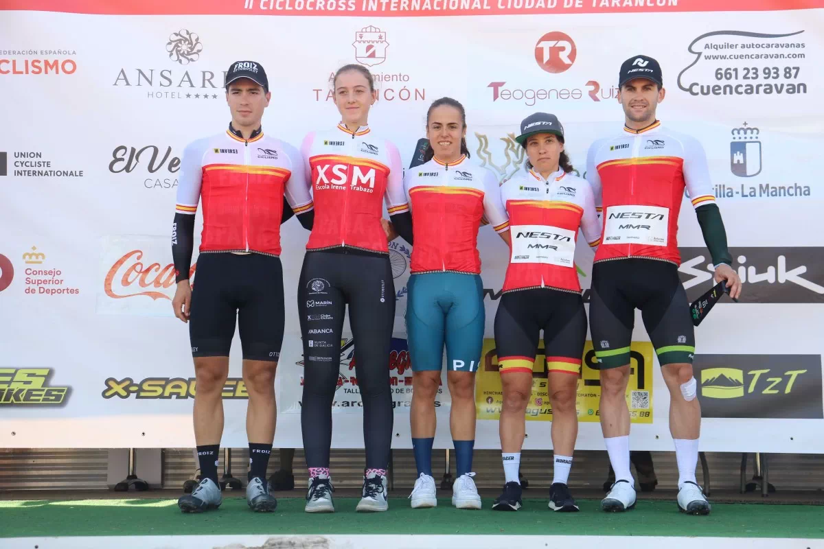 Kevin Suárez y Lucía González siguen dominando la Copa de España CX tras ganar en Tarancón