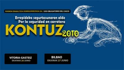 Marcha cicloturista Kontuz en Bilbao