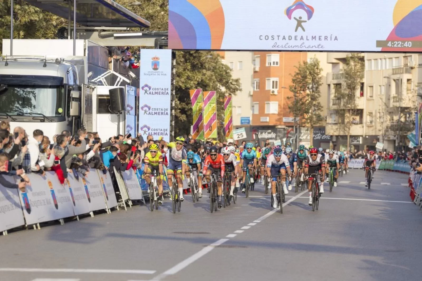 Kristoff, Gaviria, De Lie y Girmay, entre las figuras de la Clásica de Almería que se disputa este domingo