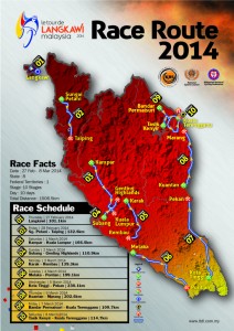 La 19ª edición del Tour de Langkawi 2014 