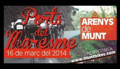 La 3 ª Marcha Cicloturista Puertos del Maresme este domingo