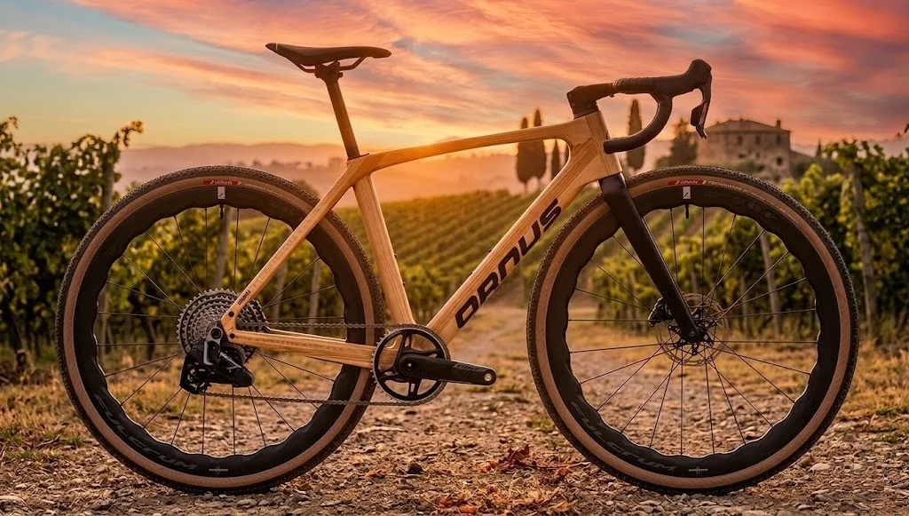 La bicicleta de madera Ornus Grain ahora es más accesible con su nuevo modelo gravel