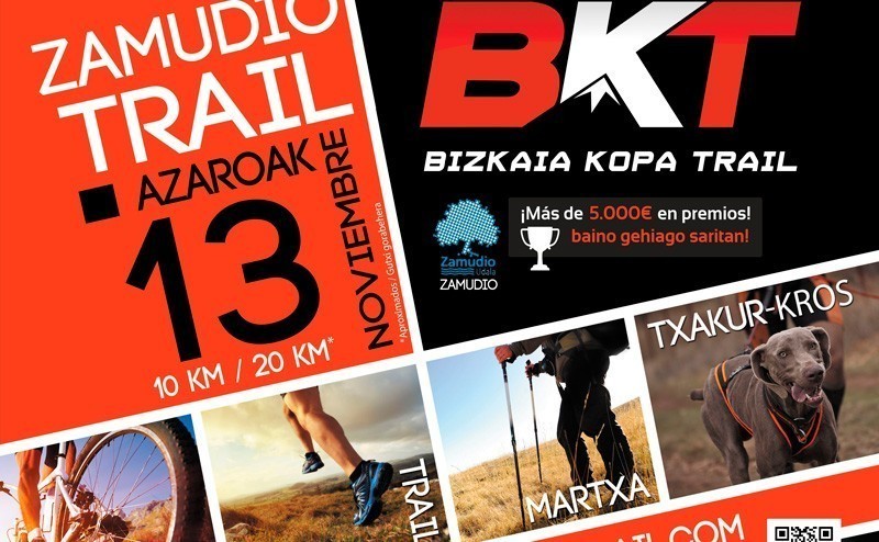 La Bizkaia Kopa Trail llega a Zamudio este fin de semana