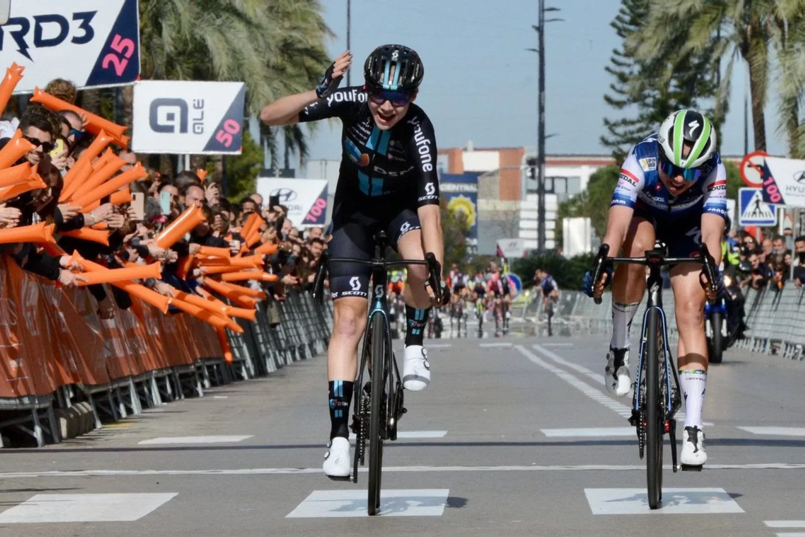 La ciclista belga Justin Ghekiere sorprende a todos para ganar la VII Setmana Ciclista