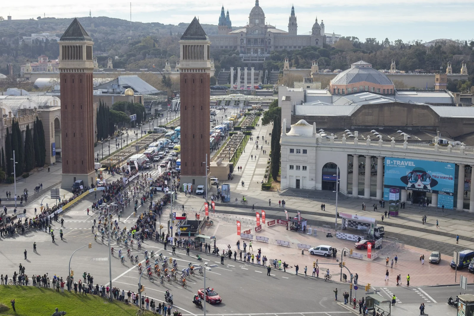 La ciudad de Barcelona seguirá siendo un emblema de la Volta Ciclista a Catalunya