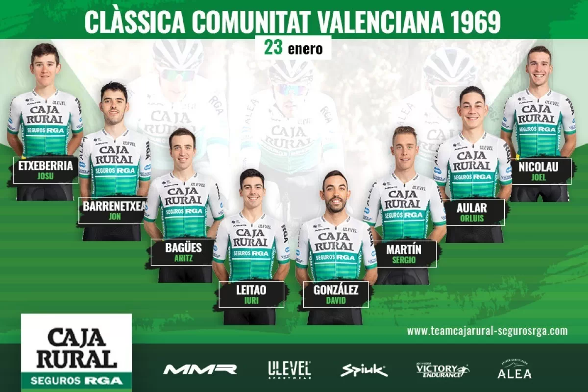 La Clàssica Comunitat Valenciana abre la temporada 2022 de Caja Rural-Seguros RGA