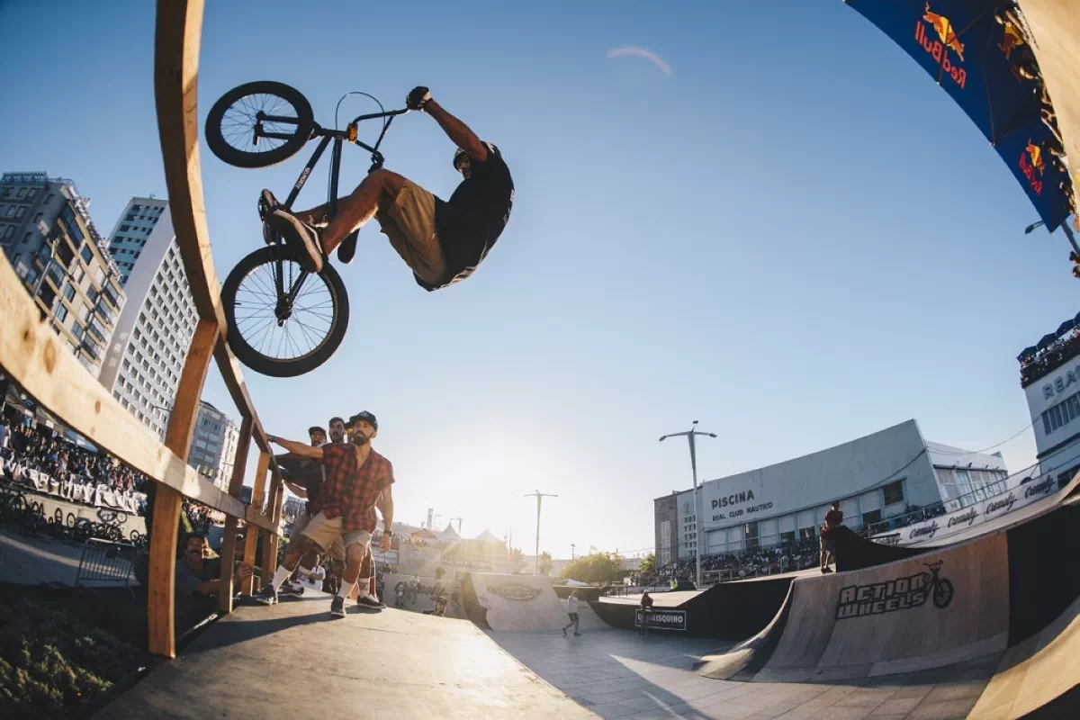 La Copa del Mundo de BMX Freestyle en Vigo