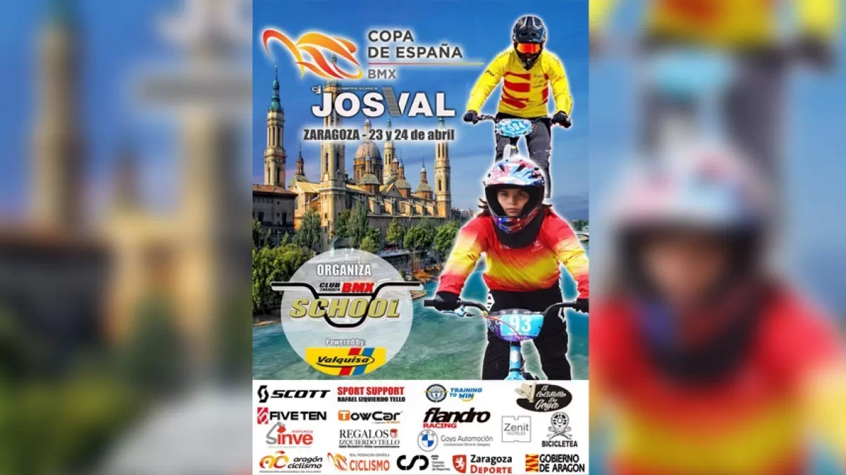 La Copa de España de BMX promete dar espectáculo en Zaragoza