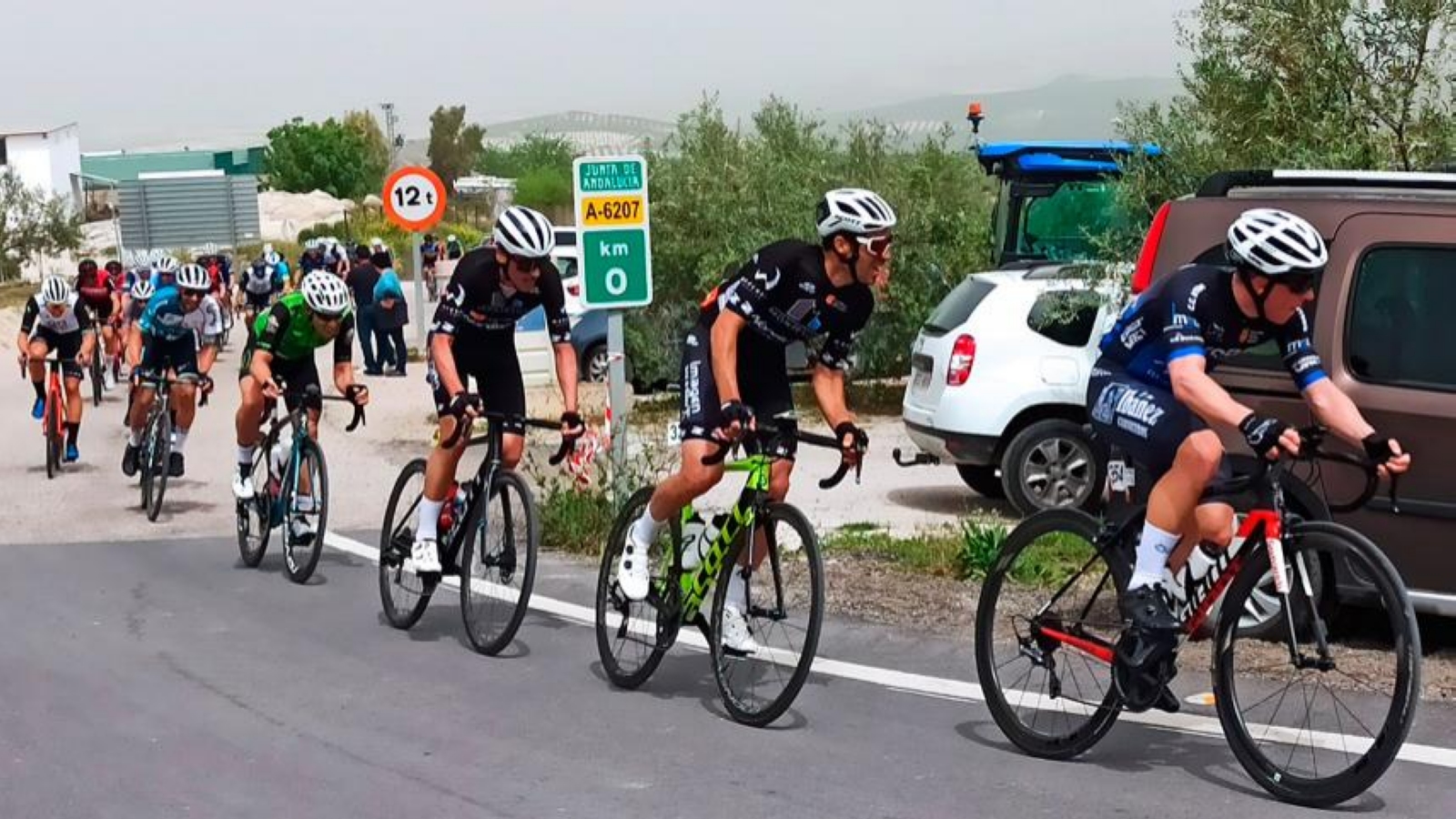 La Copa de España Máster de carretera volvió a Cazorla con éxito de participación