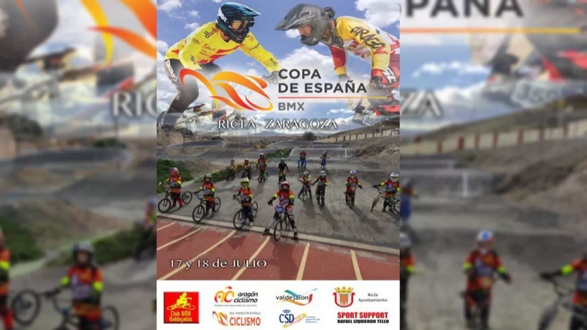 La emoción llega a Ricla  con una nueva manga de la Copa de España de BMX