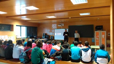 La FPD Víctor Sastre visitó el CEO Virgen de Navacerrada