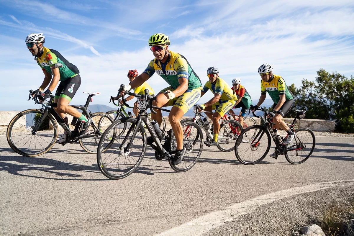 La Grazalema se celebra con total normalidad para el disfrute de los amantes del ciclismo