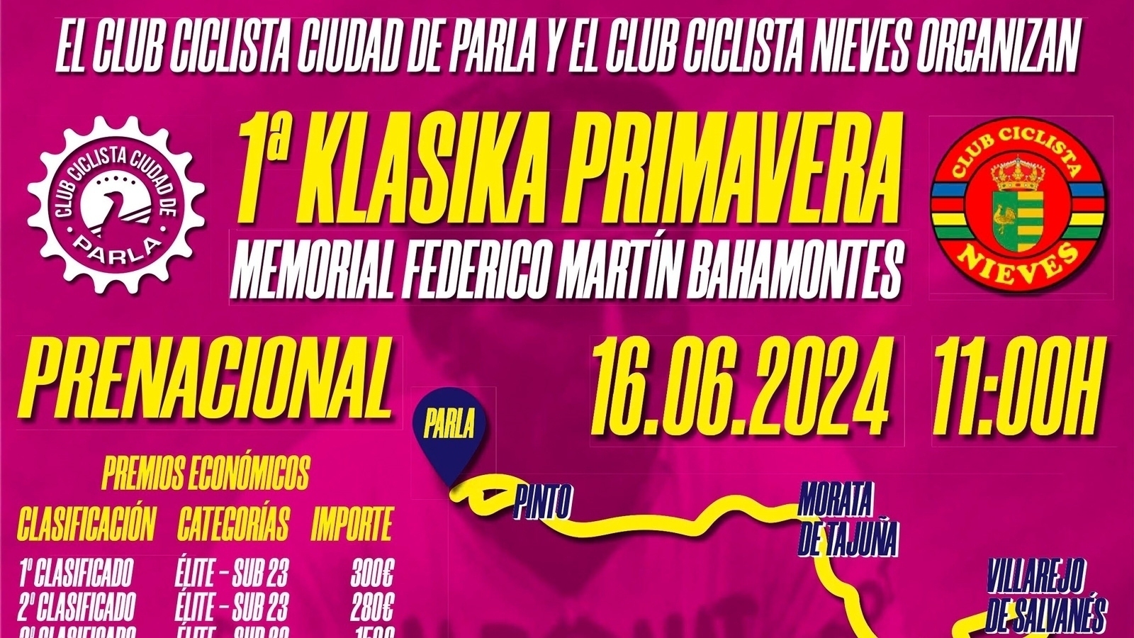 La I Klasika Primavera-Federico Martín Bahamontes confirma su celebración con un recorrido espectacular