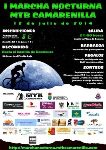 La I Marcha Nocturna MTB Camarenilla