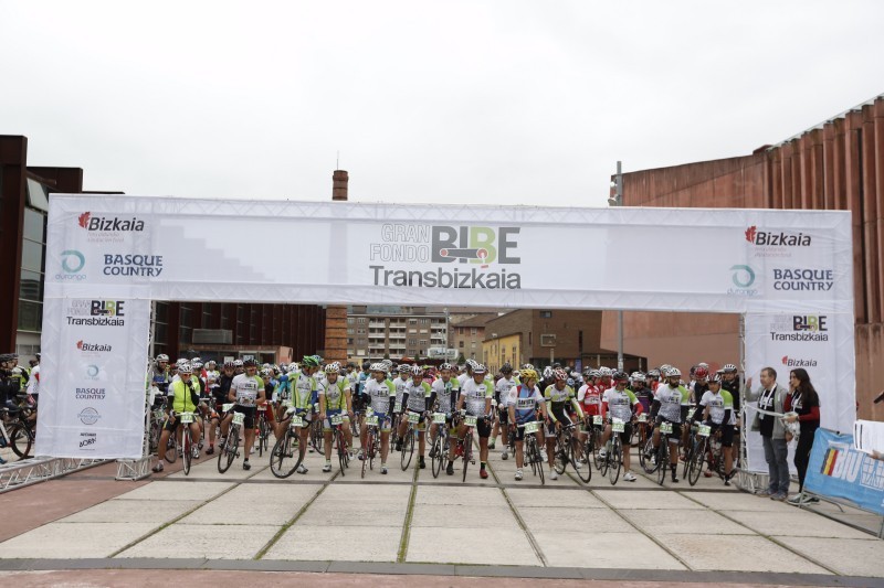 La II Gran Fondo BIBE Transbizkaia se celebra este domingo 