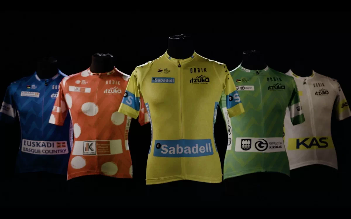 La Itzulia presenta sus maillots oficiales para la edición 2021