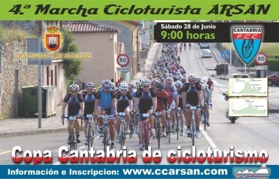La IV Marcha Cicloturista Arsan este sabado