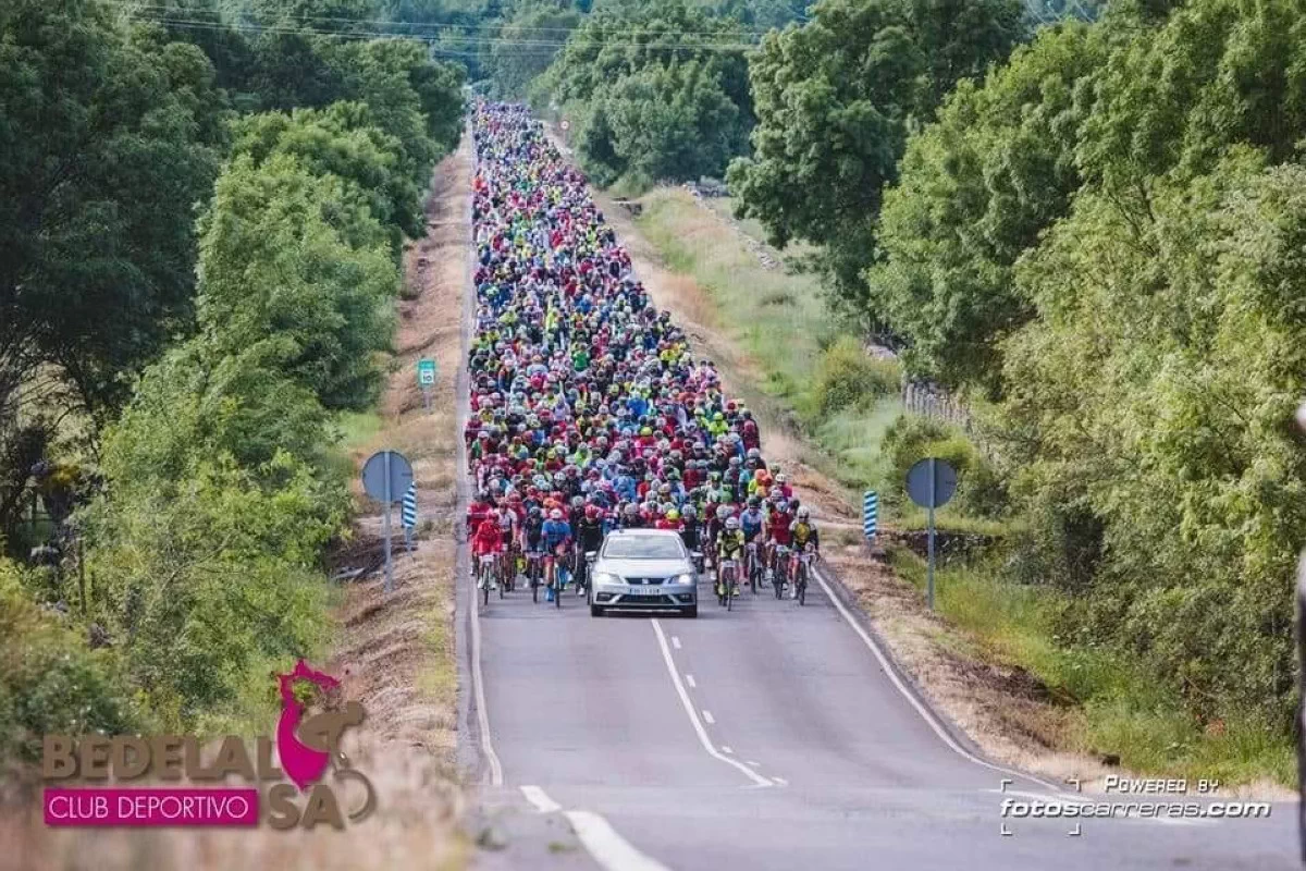 La Marcha Bedelalsa reunirá en Béjar a 700 aficionados a la bicicleta en su novena edición